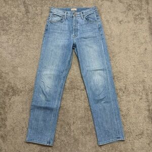 Mother Superior The Tomcat High Rise Button Fly Jeans Womens Size 26